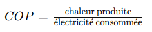 Calcul de consommation